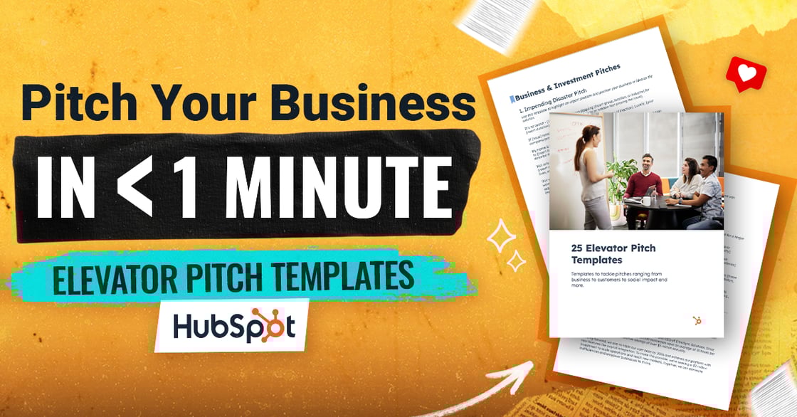 Elevator-Pitch-Templates