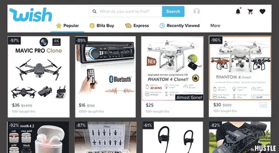 America’s most downloaded e-commerce app last year was Wish, not Amazon