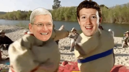 Why are Apple and Facebook beefing?