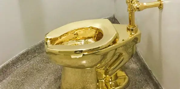 Switzerland flushes $2m worth of gold down the toilet every year