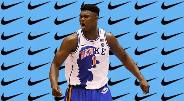 Zion Williamson scored a monstrous $75m brand deal… with his feet