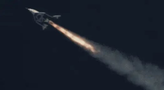 On its way to space, Virgin Galactic plans to make a pit stop on Wall Street