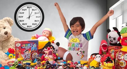 This year’s top earning YouTuber is a 7-year-old child