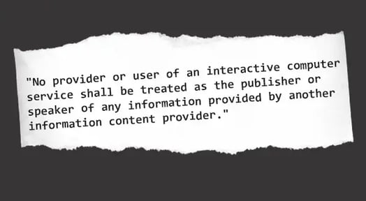Why an unlikely alliance of companies wants to chip away at a bedrock internet law