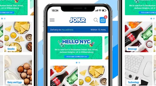 Grocery delivery platform Jokr raises $170m to take on Amazon