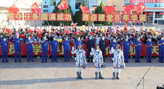 Digits: China’s new space station, Olympic moms, and a pilot shortage