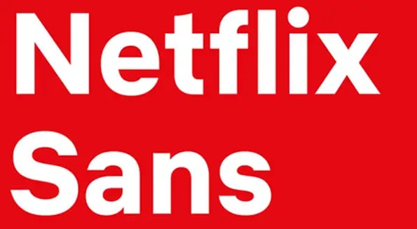 Netflix saves millions by designing its own font… just like everybody else