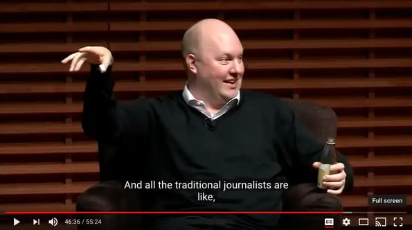 Marc Andreessen Explains How to Succeed in the Media Game