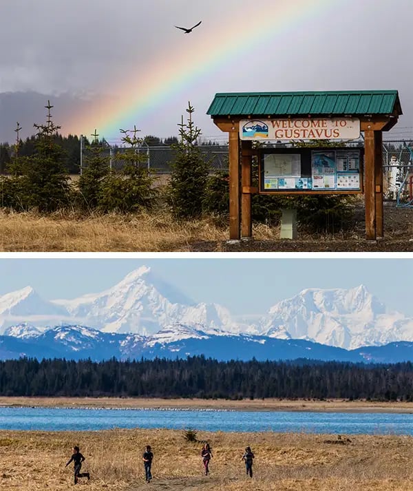 Scenery from Gustavus, Alaska