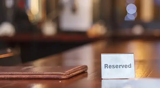 Ready to revisit that reopened business? You may need a reservation