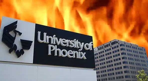 University of Phoenix put out another fire. But can it rise from its ashes again?