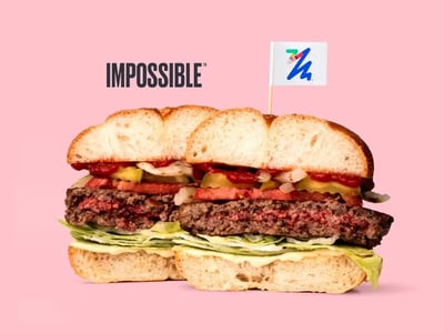 Impossible burger image