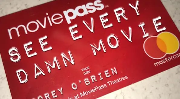 MoviePass reduces their 1-movie-a-day subscription plan to 4 movies per month