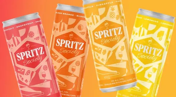 Spritz Society is breaking into the soon-to-be $3B+ canned cocktail market