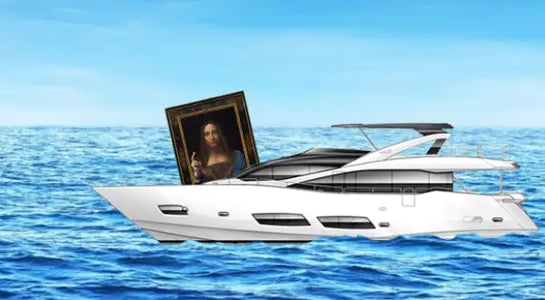 The world’s priciest private painting royally reappears on Saudi prince’s superyacht