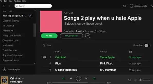 Spotify takes a slice out of 'unfair' Apple tax