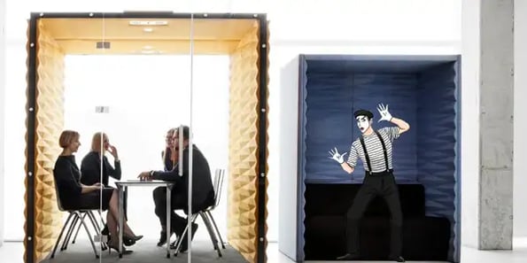 ENTER THE CUBE: Wall Box is a clear, soundproof office that solves… what?
