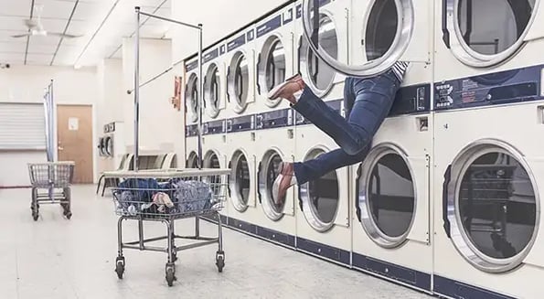 On-demand laundry services may be starched, but that’s not stopping Mr. Jeff