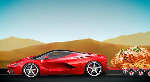 Ferrari kicks its business into a higher gear in its latest race to… serve lasagna?
