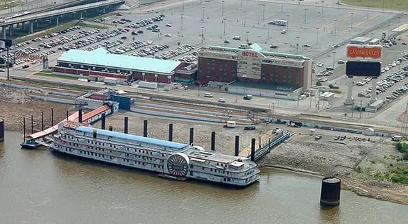 Illinois is rolling the dice with plans to bring riverboat gambling to dry land