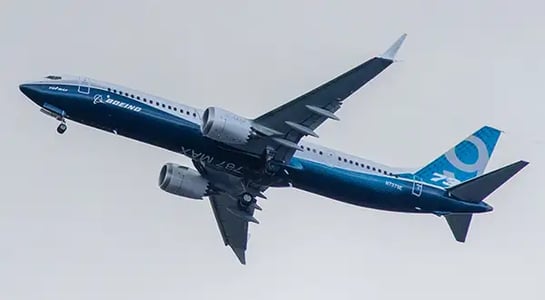 Plane crashes have grounded Boeing’s business — and the Dow Jones