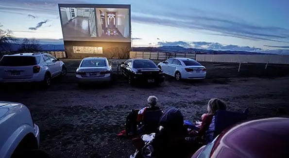 Some drive-in theaters are bucking the box-office blues