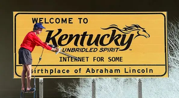 Kentucky’s dreams for fast internet ride on the back of a misled mule