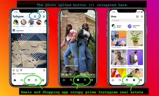 Instagram’s redesign goes hard AF on short-form video and shopping