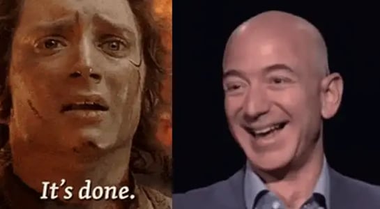 Bezos’ $715m gamble on The Lord of the Rings