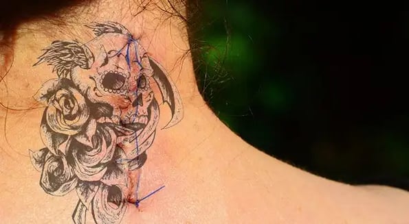 scar tattoo image