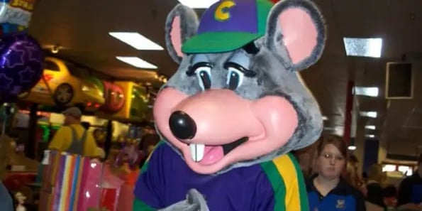 Chuck E. Cheese has a very odd way of protecting its intellectual property
