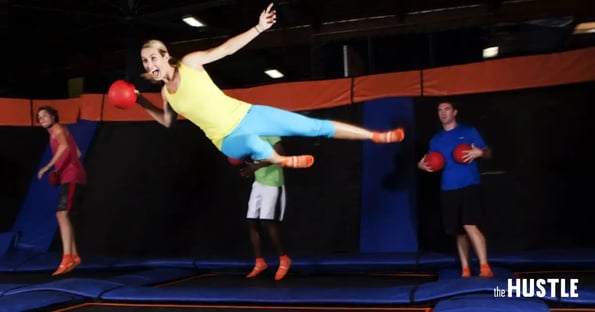Trampoline Dodgeball Is a $250 Million Dollar A Year Business