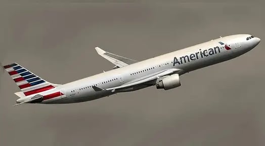 American Airlines plane