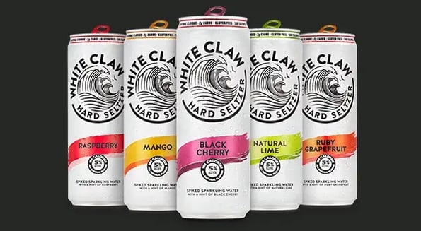 The Claw craze: Sales of White Claw hard seltzer have surged 320% since last year