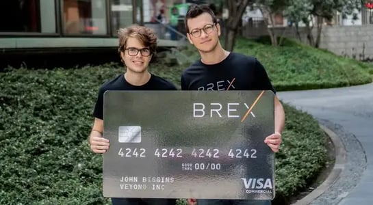 Brex, created by frustrated Y-Combinator alums, offers credit cards to early startups