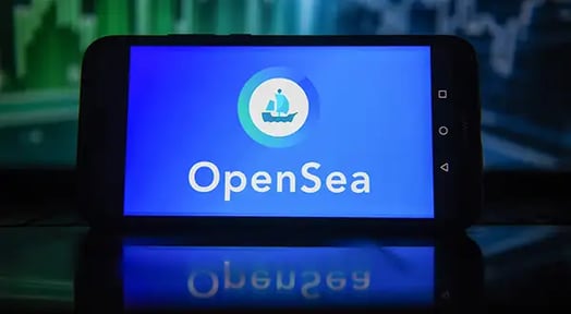 OpenSea logo