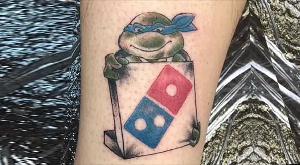 Hundreds got tattooed for Domino’s lifetime pizza promotion before it got axed
