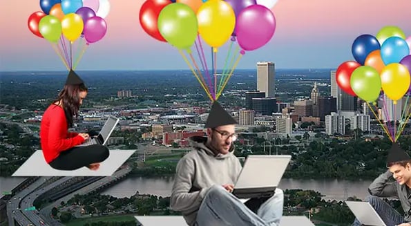 Can small cities like Tulsa pay ‘digital nomads’ to put down roots?