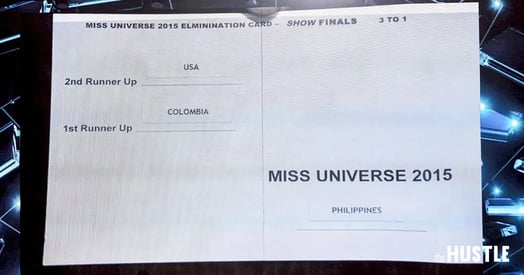 Look at Steve Harvey's Card – He Was Set up to Fail