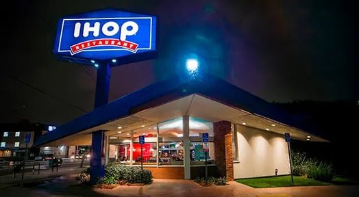 Your favorite childhood pancake behemoth wants to get ya before work