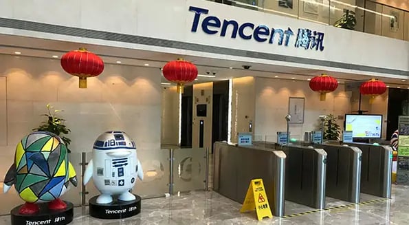 Tencent has lost more than $250B in market value this year
