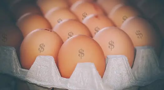 Eggs are as expensive as ever, but bacon’s a bargain. Why?