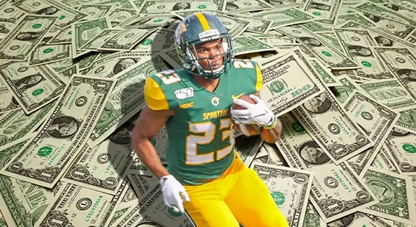 College athletes are making bank
