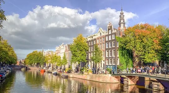 What has tulips and a tourist problem? The Netherlands