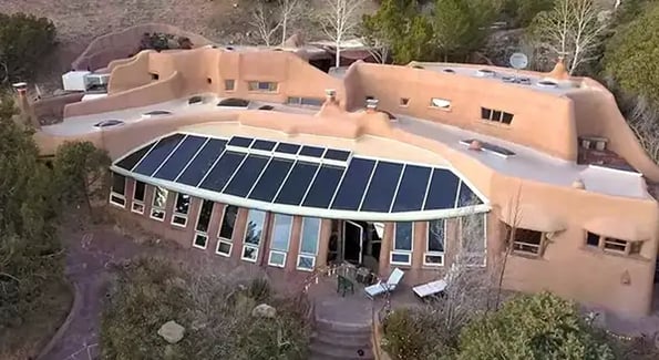 An earthship is a house that powers itself