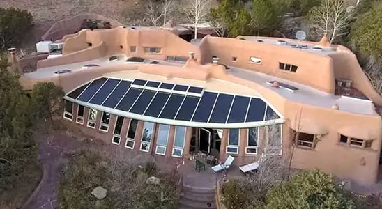 An earthship is a house that powers itself