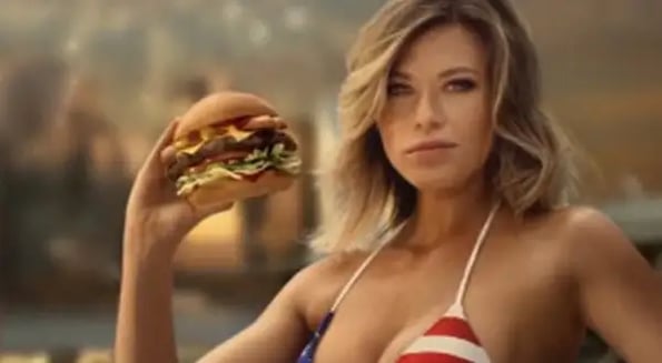 How do you sell a burger? By NOT featuring scantily clad women, apparently.