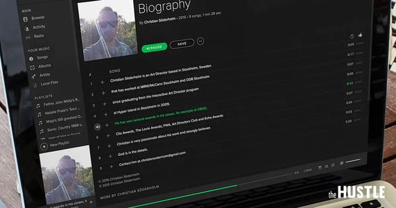 This Guy Turned His Resumé Into a Music Album and Uploaded It to Spotify