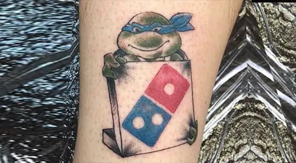Hundreds got tattooed for Domino’s lifetime pizza promotion before it got axed