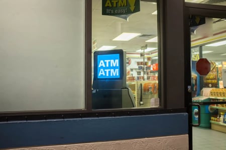 How do gas station ATMs work?